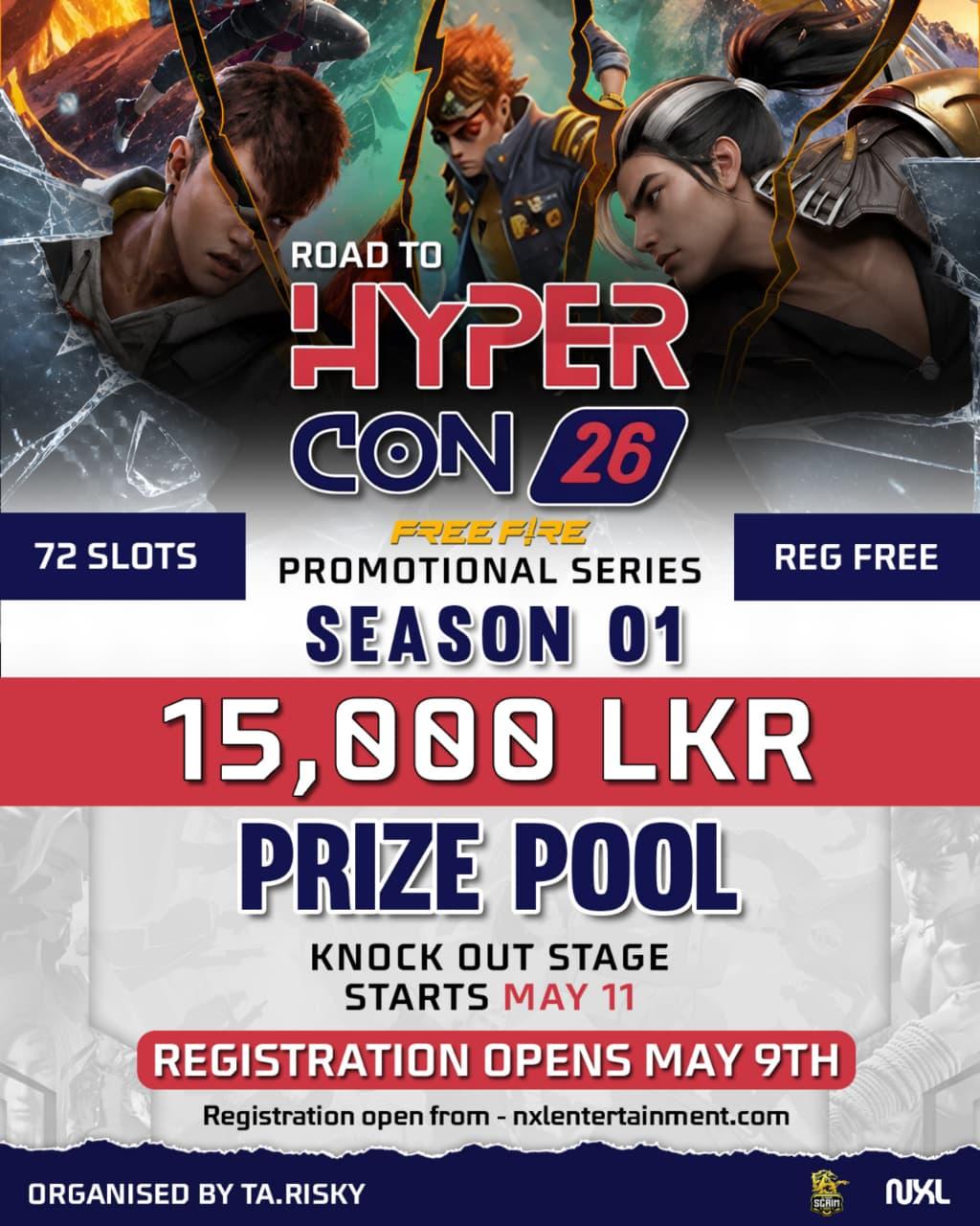 Road To HyperCon 26 Free Fire Edition