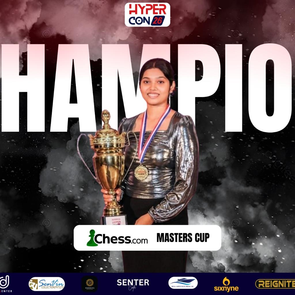 HyperCon 26 EChess Masters Cup Champion — K. M. Dahamdi Sanudula (Her_Own_Aura_4444)