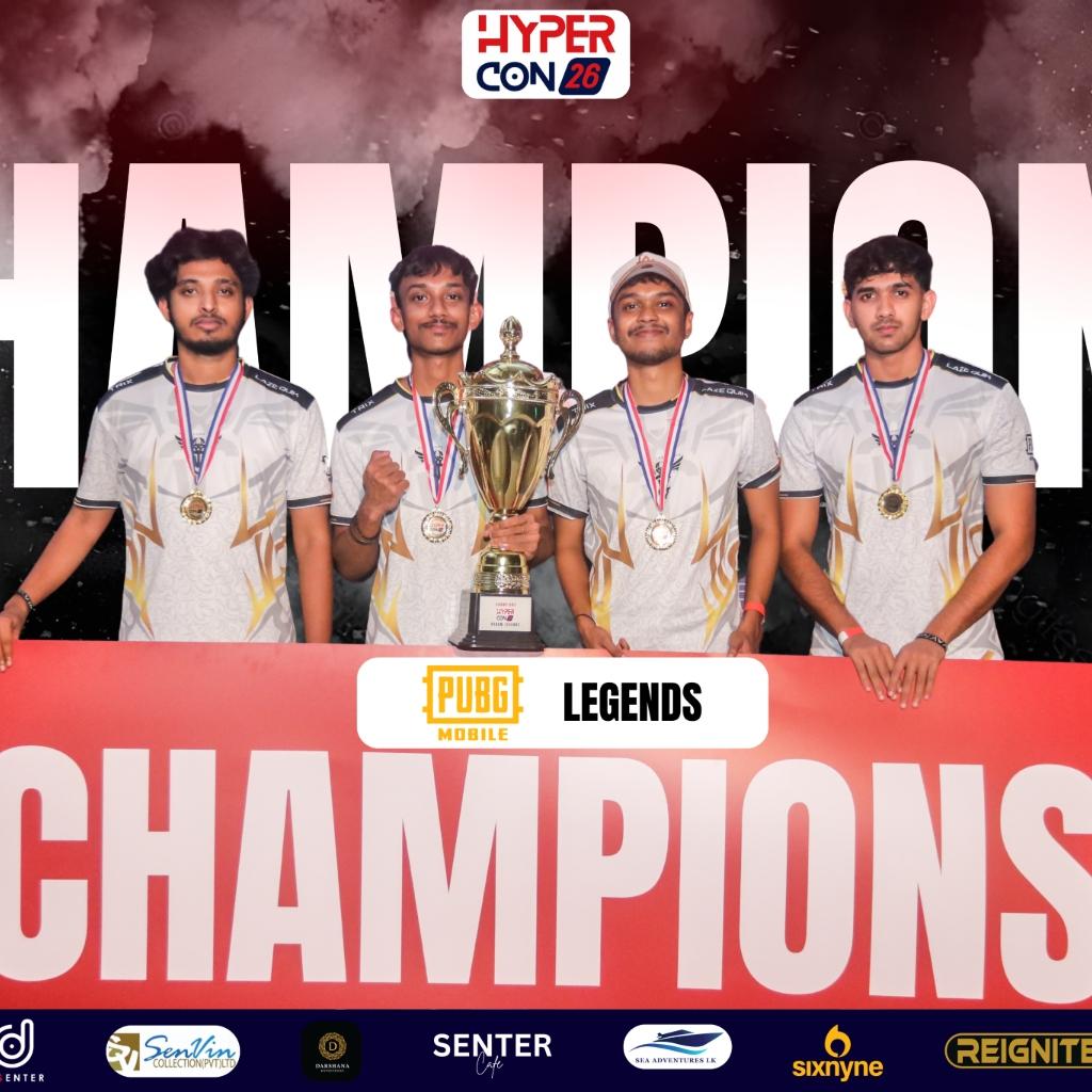 HyperCon 26 PUBGM Legends Champions — TLQ ISSLxNRC